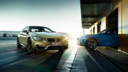 Brand new BMW M3 and M4